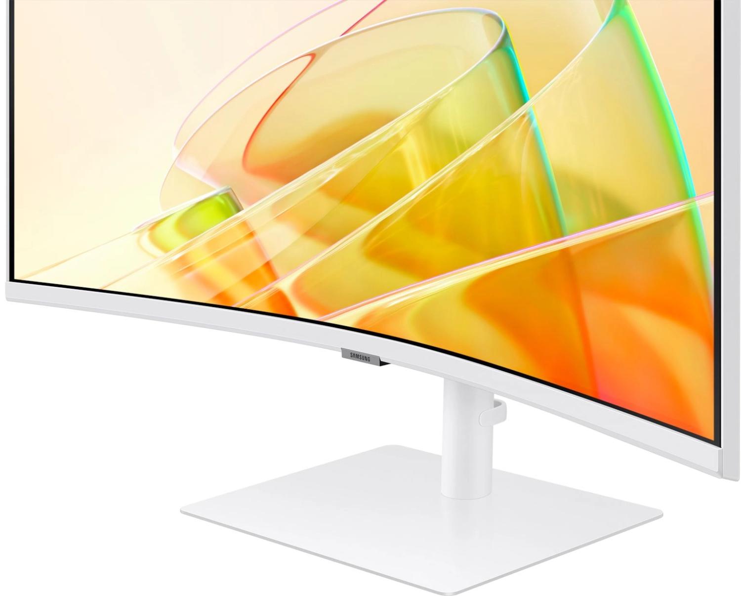 Монитор Samsung 34" ViewFinity S6 S34C650TAUXEN белый VA LED 5ms 21:9 HDMI M/M полуматовая HAS Piv 350cd 178гр/178гр 3440x1440 100Hz FreeSync DP Ultra WQHD USB 8.1кг