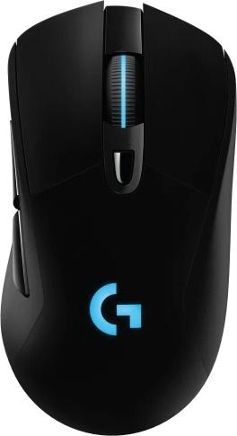 Мышь Logitech G703 LightSpeed черный оптическая 25600dpi беспров. USB 6but (910-005644)