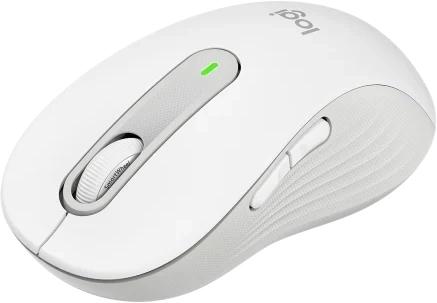 Мышь Logitech M650 L белый оптическая 4000dpi silent беспров. BT/Radio USB 5but (910-006389)