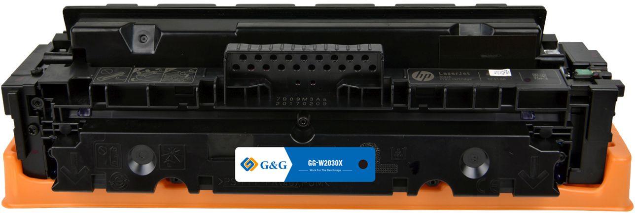 Картридж лазерный G&G GG-W2030X 415X черный (7500стр.) для HP LJ M454/MFP M479