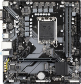Материнская плата/ MB GIGABYTE INTEL B760 s1700, 2xDDR4(64GB), D-SUB/HDMI 2.1, 1xPCIe 4.0x16, 1xPCIe 3.0, 1xLAN, 4xSATA 6Gb/s, 2xM.2, 4xUSB 3.2, 2xUSB 2.0, mATX