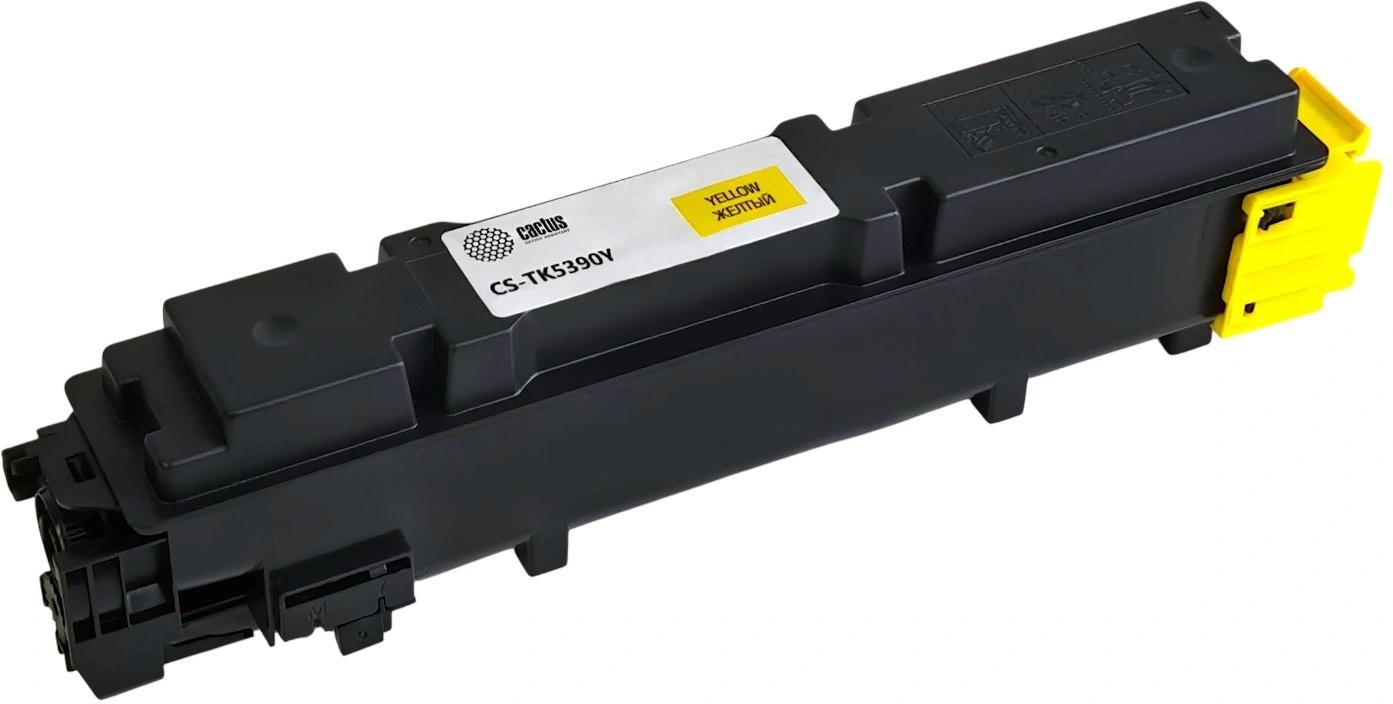 Картридж лазерный Cactus CS-TK5390Y TK-5390Y желтый (13000стр.) для Kyocera ECOSYS PA4500cx с чипом