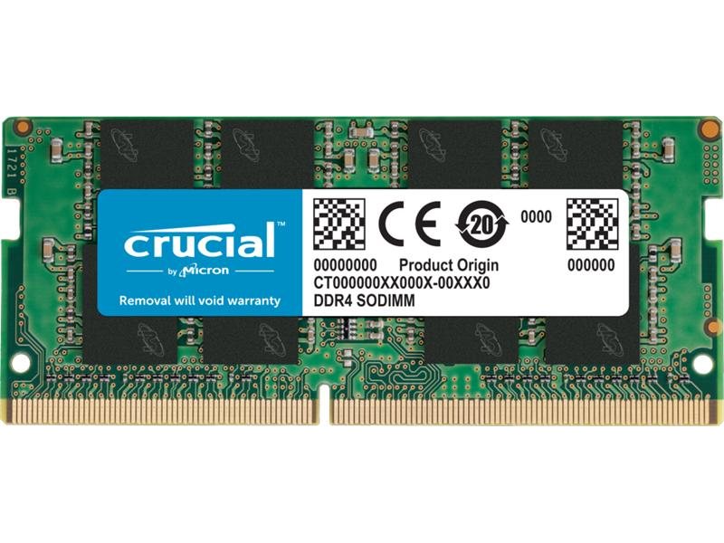 Crucial DDR4 SODIMM 8GB CT8G4SFRA32A PC4-25600, 3200MHz