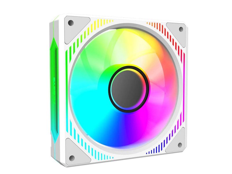 Вентилятор в корпус Cooling Fan 120x120x25mm, DC 12V, 800-2000R.P.M.10%, 61.5CFM 10%, 6-35dB(A) 10%, Hydraulic, ARGB