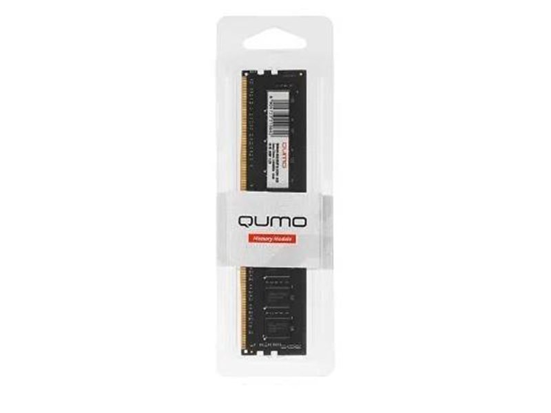 QUMO DDR4 DIMM 8GB QUM4U-8G3200P22 PC4-25600, 3200MHz OEM/RTL
