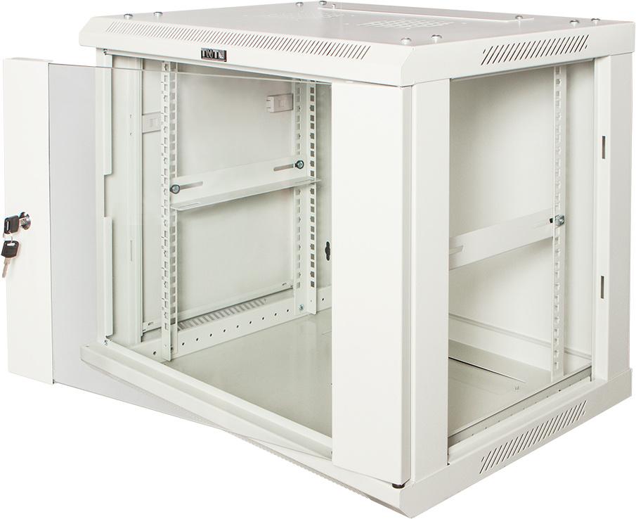Шкаф коммутационный Lanmaster PRO (TWT-CBWPG-4U-6X4-GY) настенный 4U 600x450мм пер.дв.стекл 60кг серый 350мм 18.9кг 279мм IP20 металл