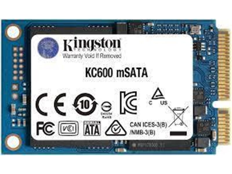 Накопитель SSD Kingston mSATA 256Gb SKC600MS/256G KC600 mSATA