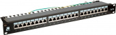 Патч-панель Lanmaster LAN-PPI24S5E 19" 1U 24xRJ45 кат.5e STP