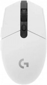 Мышь Logitech G304 Lightspeed белый оптическая 12000dpi беспров. USB 5but (910-005295)