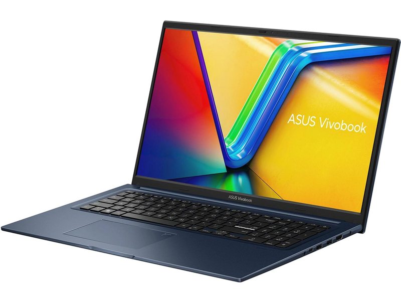 Ноутбук ASUS Vivobook 17 X1704VA-AU853 Intel Core 5 120U 1.4 GHz DDR4 16GB 512GB PCIE G4 SSD 17.3" FHD (1920x1080) IPS 60Hz Without OS Quiet Blue