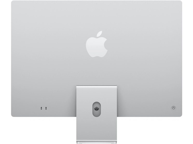 Моноблок Apple iMac A3247 24" 4.5K M4 8 core (4) 16Gb SSD256Gb 8 core GPU macOS WiFi BT 143W клавиатура мышь Cam серебристый 4480x2520