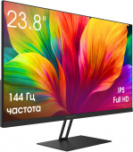 Монитор Digma Pro 23.8" Motion S черный IPS LED 5ms 16:9 HDMI M/M матовая 350cd 178гр/178гр 1920x1080 144Hz G-Sync FreeSync DP FHD 2.85кг