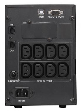 Источник бесперебойного питания Powercom Smart King Pro+ SPT-1500-II LCD 1200Вт 1500ВА черный