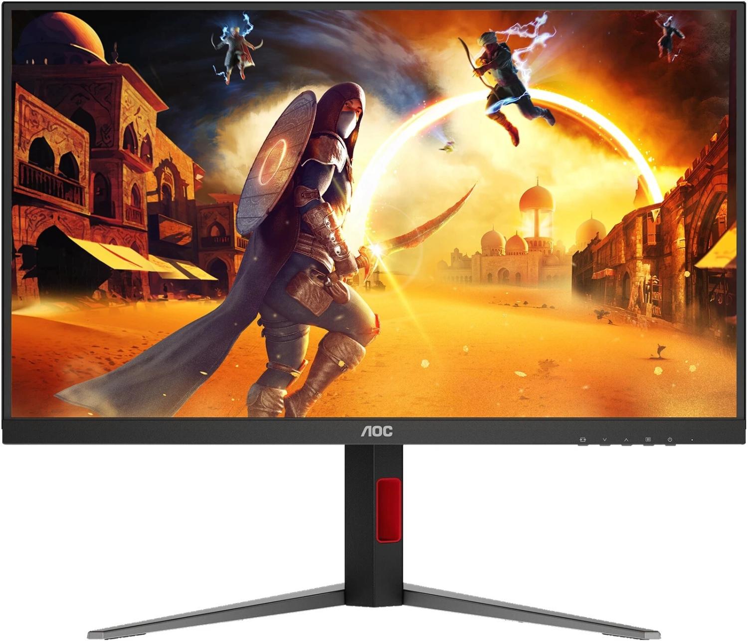 Монитор AOC 27" Q27G4S черный IPS LED 16:9 HDMI матовая HAS Piv 450cd 178гр/178гр 2560x1440 300Hz FreeSync DP Quad 2K (1440p) 5.33кг