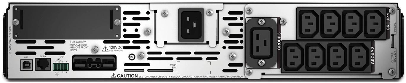 Источник бесперебойного питания APC Smart-UPS X SMX3000RMHV2U 2700Вт 3000ВА черный