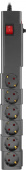 Сетевой фильтр Buro 600SPro-16-3-G 3м (6 розеток) графитовый (коробка)