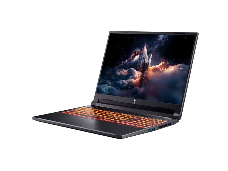 Ноутбук Acer Nitro V 16 ANV16-72-72ZY Intel Core 7 240H/16Gb (D5)/SSD512Gb/RTX5070 8Gb (85W)/16"/IPS/WUXGA/1920x1200/180Hz/Win11/RJ-45/Black/2.1kg