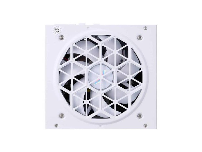 Блок питания 1STPLAYER NGDP GOLD 1000W White / ATX 3.1, APFC, 80 PLUS Gold, LLC+DC-DC, full Japan solid-state caps, 120mm fan, full modular / HA-1000BA4-WH