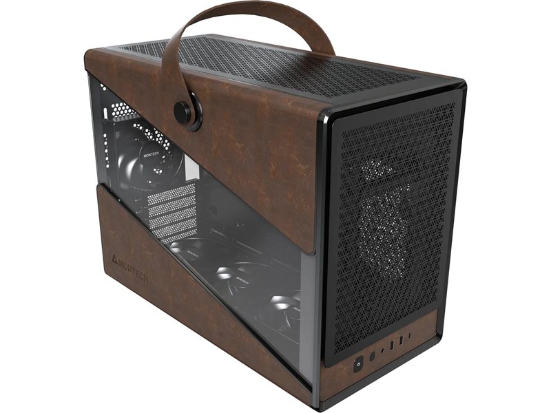 Корпус Montech Heritage PRO (B) черный без БП mATX 5x120mm 2x140mm 2xUSB3.0 audio bott PSU