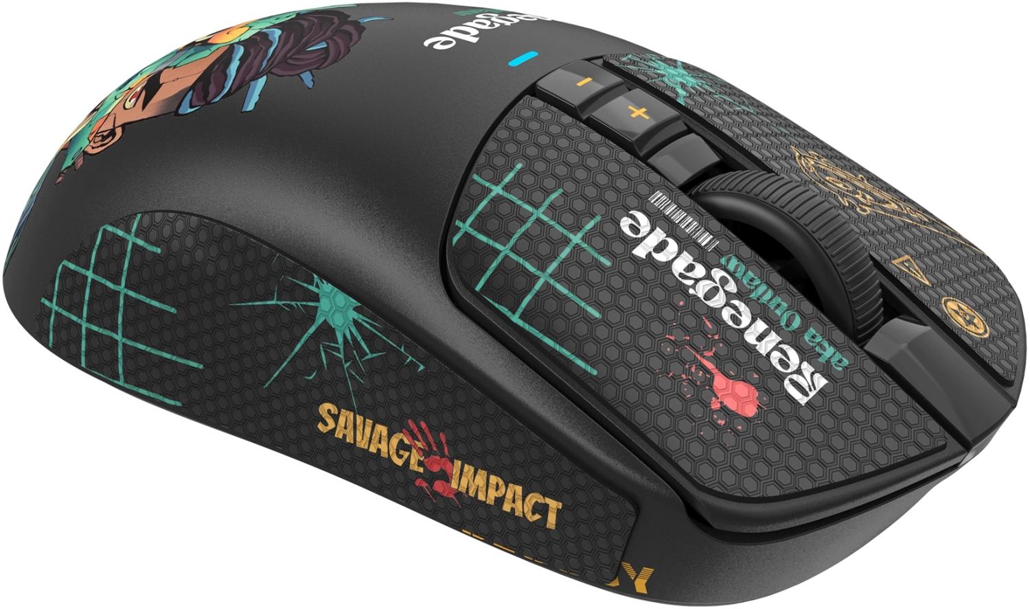 Мышь A4Tech Bloody R72 Ultra Duo Renegade черный оптическая 20000dpi беспров. USB/USB-C 7but