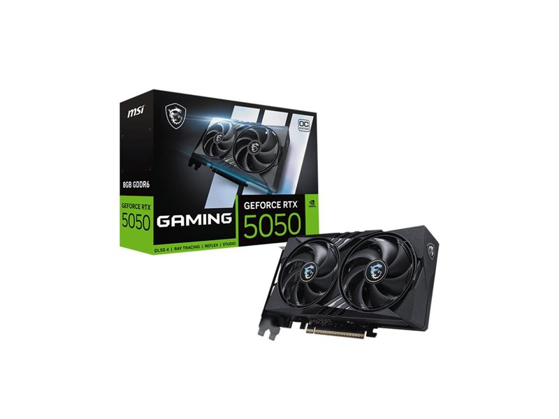 Видеокарта MSI NVIDIA GeForce RTX 5050 8 ГБ GAMING OC