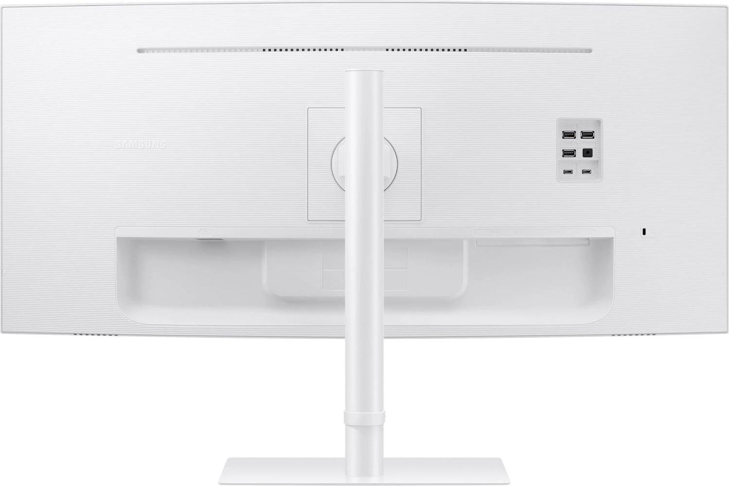 Монитор Samsung 34" ViewFinity S6 S34C650TAUXEN белый VA LED 5ms 21:9 HDMI M/M полуматовая HAS Piv 350cd 178гр/178гр 3440x1440 100Hz FreeSync DP Ultra WQHD USB 8.1кг