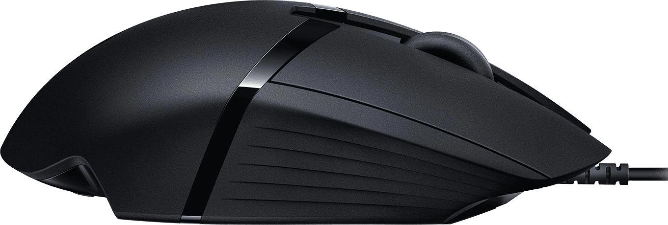 Мышь Logitech Hyperion Fury G402 черный оптическая 4000dpi USB 7but (910-004070)