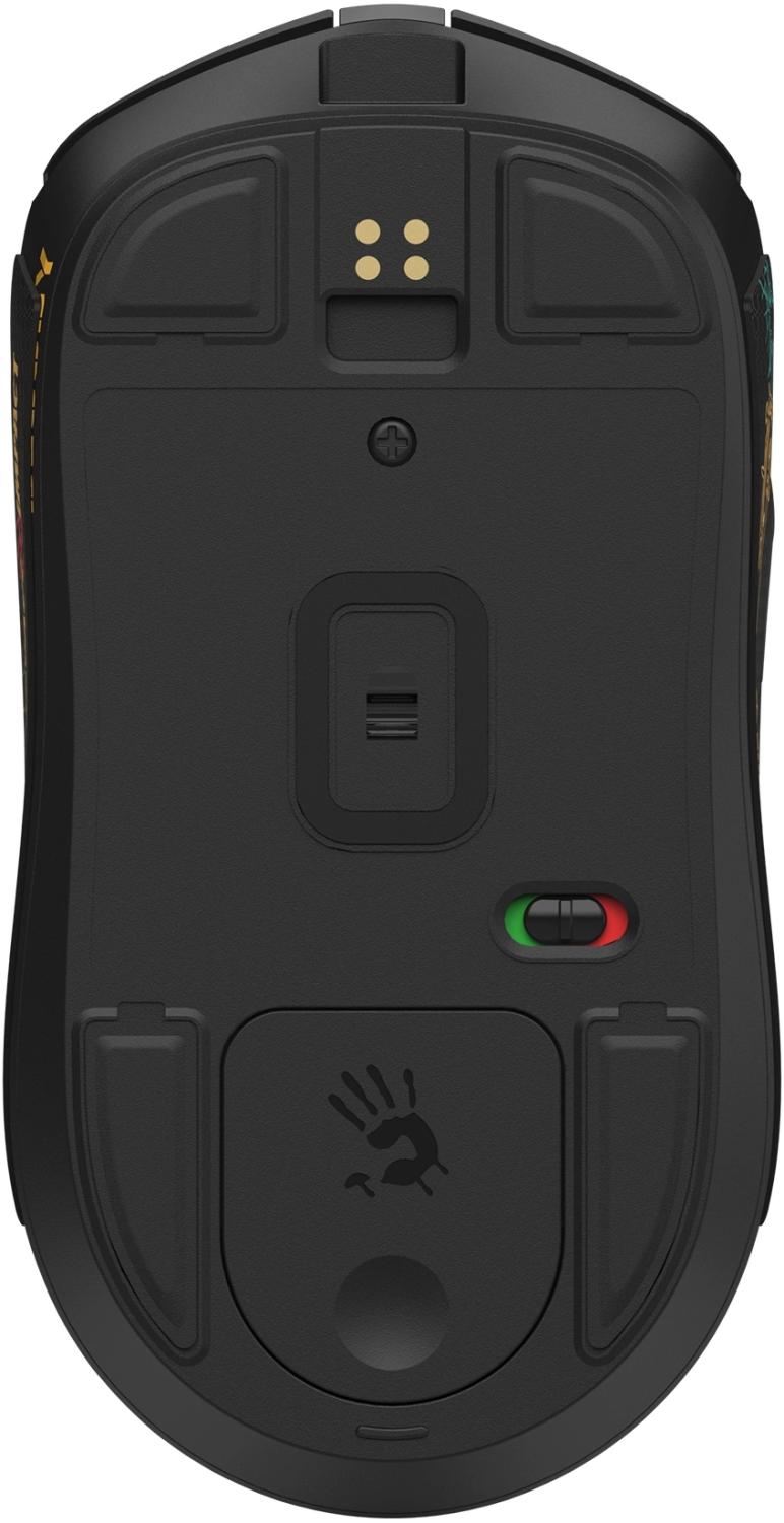 Мышь A4Tech Bloody R72 Ultra Duo Renegade черный оптическая 20000dpi беспров. USB/USB-C 7but