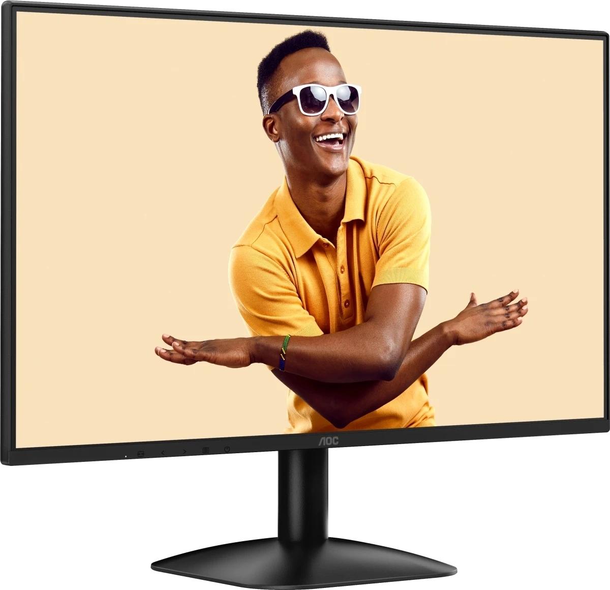 Монитор AOC 23.8" 24B31H черный IPS LED 16:9 HDMI матовая 300cd 178гр/178гр 1920x1080 120Hz VGA FHD 2.45кг