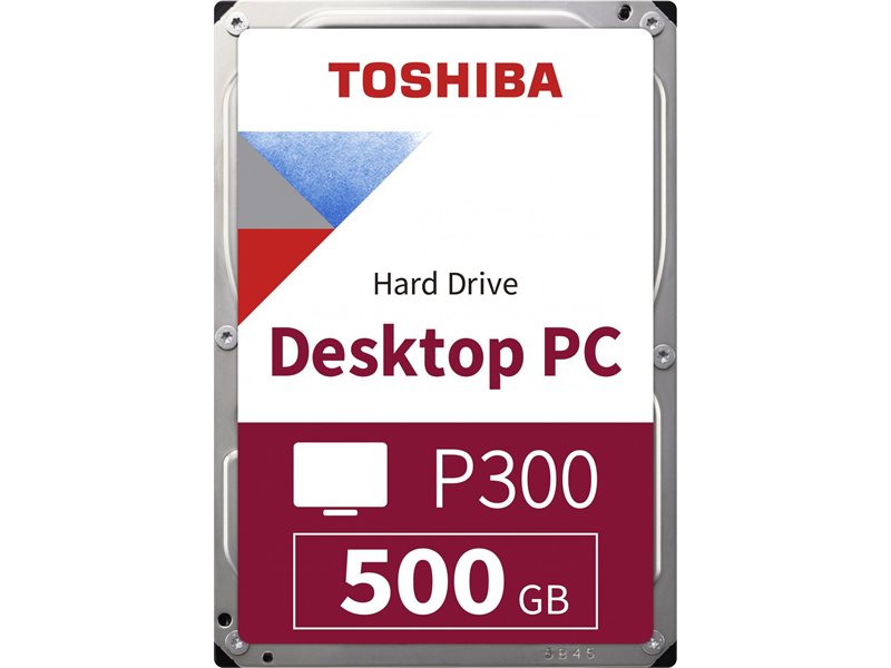Жесткий диск/ HDD Toshiba SATA3 500Gb 7200 64Mb (P300) 1 year warranty