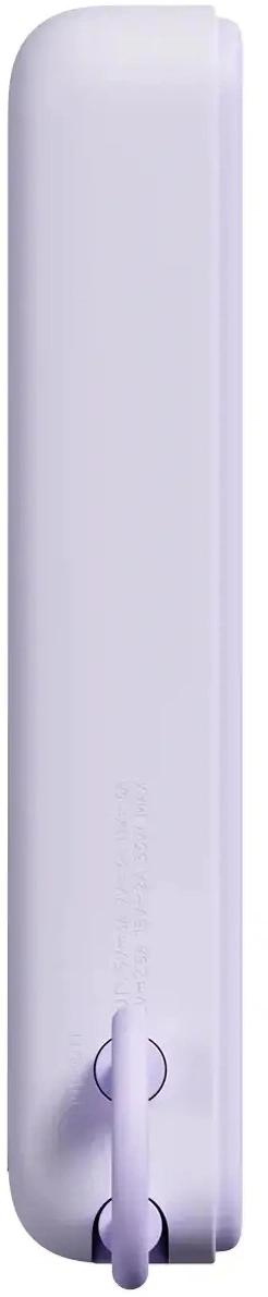 Мобильный аккумулятор Xiaomi Magnetic BHR08PAGL 10000mAh QC3.0/PD3.0 33W 3A USB-C беспров.зар. фиолетовый