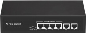 Коммутатор Falcon Eye FE-4FPF2 00-00330351 (L2) 4x100Мбит/с 2x1Гбит/с 4PoE 48W неуправляемый