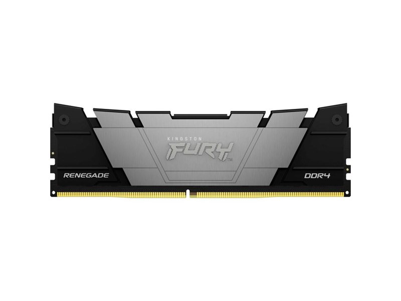 Память оперативная/ Kingston 64GB 3200MT/s DDR4 CL16 DIMM (Kit of 4) 1Gx8 FURY Renegade Black