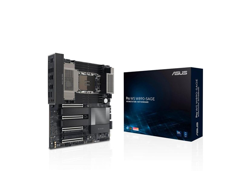 Материнская плата ASUS PRO WS W890-SAGE LGA4710 EEB 8xDDR5 7xPCIEx16
