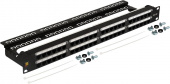 Патч-панель Lanmaster LAN-PPC48U5E 19" 2U 48xRJ45 кат.5E UTP