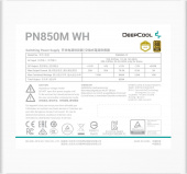 Блок питания Deepcool ATX 850W GamerStorm PN850M WH Gen.5 80+ gold (20+4pin) APFC 120mm fan 8xSATA RTL