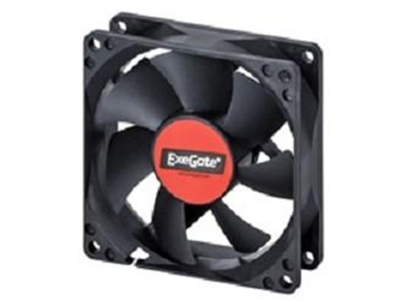 Exegate EX283392RUS Вентилятор ExeGate E12025H4P-PWM, 120x120x25 мм, гидродинамический, 4pin, PWM, 24dBA (без  креплений)