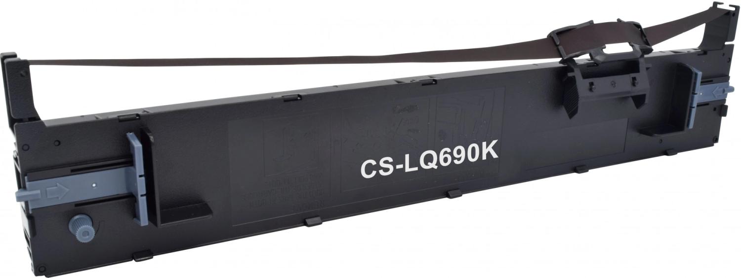Картридж матричный Cactus CS-LQ690K S015610 12.7x32 черный для Epson LQ-690/690C/675KT/680K/690K/695C/LQ106KF/VP-F2000