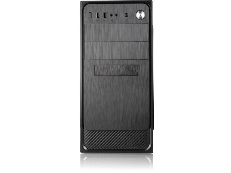 Корпус без блока питания/ Case Forza mATX, W/O PSU, 2xUSB2.0, Black, w/o FAN, no powercord