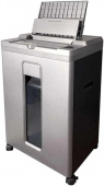 Шредер Office Kit SA200 (1,9х10) серый/черный с автоподачей (секр.P-5) фрагменты 200лист. 23лтр. пл.карты