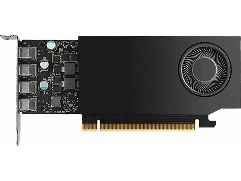 Видеокарта Nvidia RTX A400 4GB GDDR6, 4x Mini DisplayPort 1.4a, 50W, FH bracket