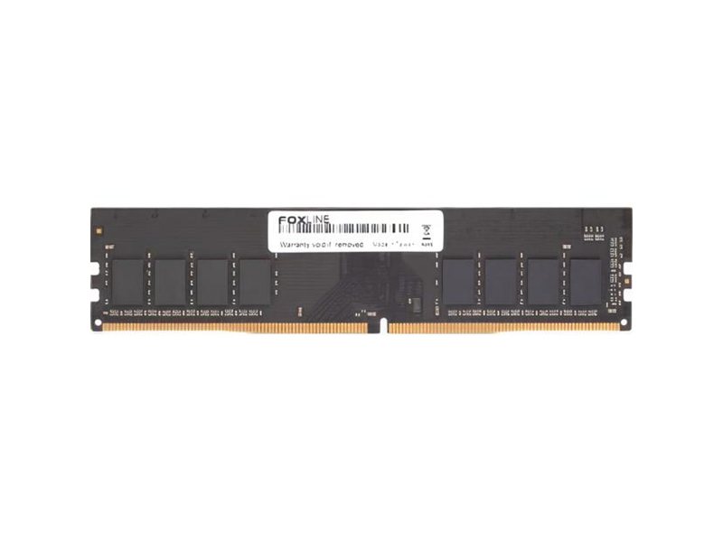 Память оперативная/ Foxline DIMM 16GB 3200 DDR4 ECC CL22 (1Gb*8)