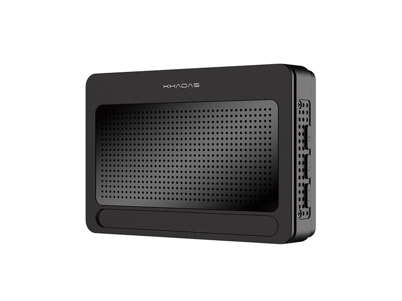 Корпус Khadas DIY Case2 for VIMs SBC,Plate Metal,Piano Black