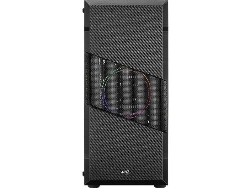 Корпус Aerocool Menace Saturn FRGB-G-BK-v1 черный без БП ATX 7x120mm 2x140mm 2xUSB3.0 audio bott PSU