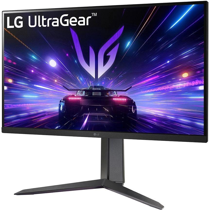 Монитор LG 27" UltraGear 27GS65F-B черный IPS LED 16:9 HDMI матовая HAS 300cd 178гр/178гр 1920x1080 180Hz FreeSync DP FHD 7.2кг