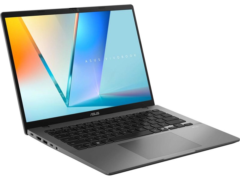 Ноутбук Asus VivoBook S14 S3407AA-SF076 Core Ultra 5 325 16Gb SSD512Gb Intel Graphics 14" OLED WUXGA (1920x1200) без ОС grey WiFi BT Cam (90NB1762-M004K0)