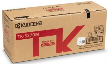 Картридж лазерный Kyocera TK-5270M 1T02TVBNL0 пурпурный (6000стр.) для Kyocera M6230cidn/M6630cidn/P6230cdn