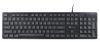 Клавиатура Оклик 550ML черный USB slim Multimedia LED (1061617) кабель 1.5м