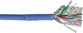 Кабель информационный Lanmaster LAN-5EFTP-PT-LSZH-BL кат.5E FTP 4 пары 26AWG LSZH внутренний 305м синий