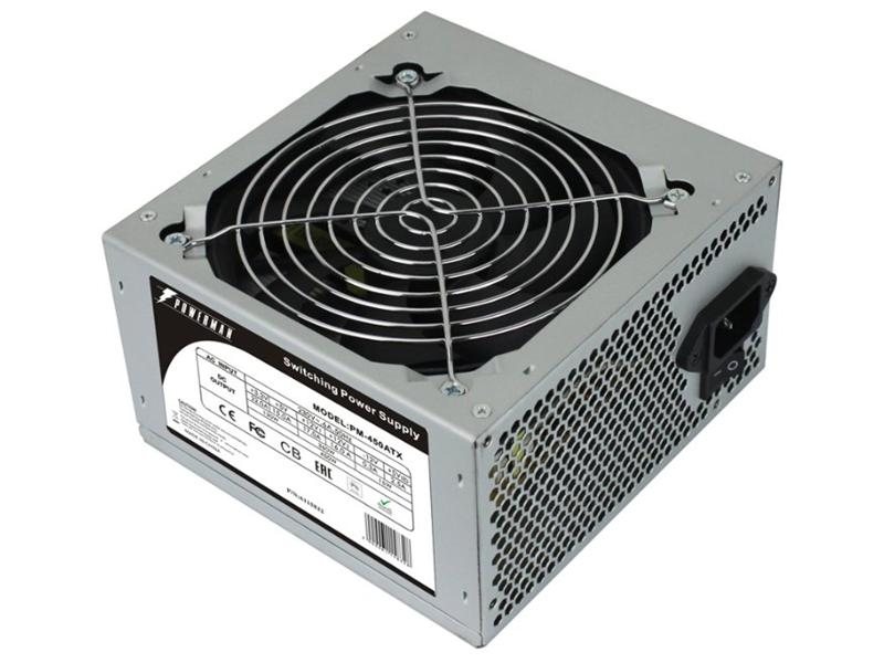 блок питания Powerman Power Supply  450W  PM-450ATX (12cm fan)